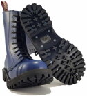 Steel Boots 10 Eyelets Blue