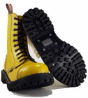 Steel Boots 10 Eyelets Yellow