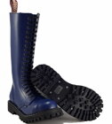 Steel Boots 20 Eyelets Blue