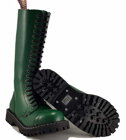 Steel Boots 20 Eyelets Green