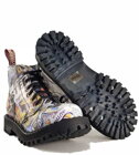 Steel Boots 6 Eyelets Graffiti