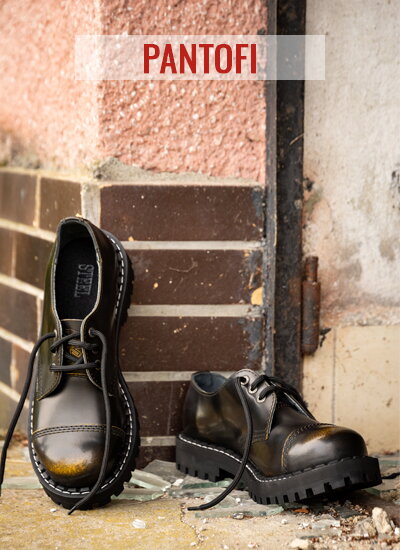 3 Eyelet Shoes Steel