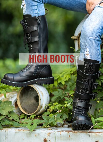 High boots Steel