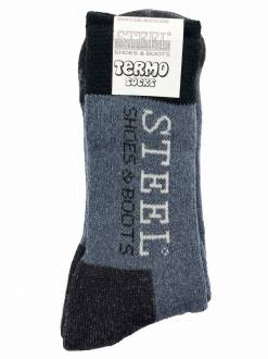 Termo Socks Steel Black