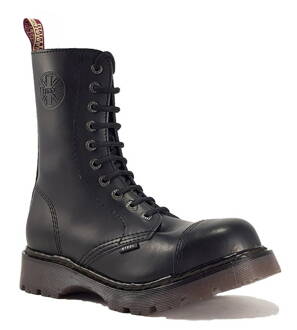 Steel Boots 10 Eyelets Black Air