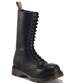 Steel Boots 15 Eyelets Black Air 